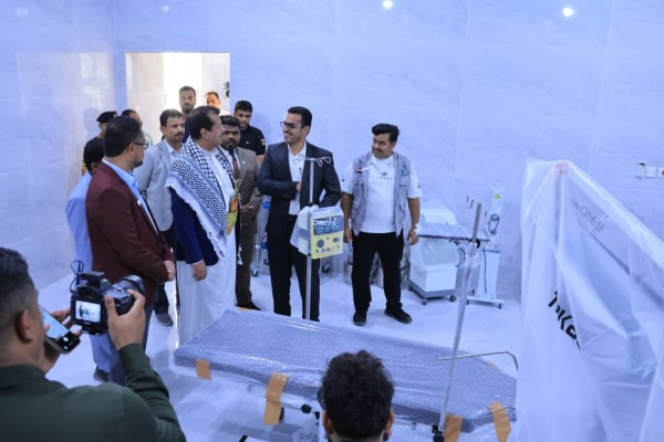 افتتاح مستشفى تخصصي لطب وجراحة العيون في مأرب بدعم كويتي
