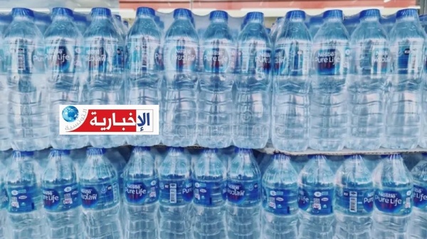 أكثر من 1 6 مليون قارورة مياه معدنية تضخ في ولايات تونس الكبرى