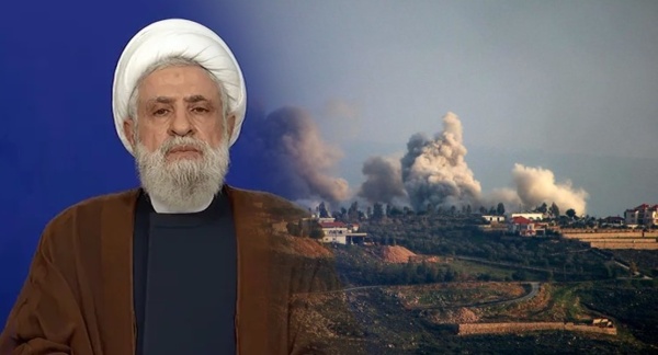 نعيم قاسم خطاب خارج الزمان والمكان وانتقادات واسعة