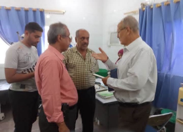 الصحة تنفذ نزول ا ميداني ا لتفعيل المشاركة المجتمعية في عدد من المجمعات الصحيين بعدن