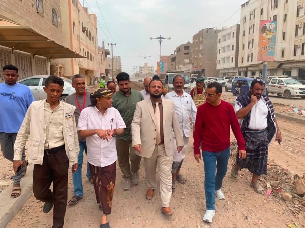 بعد سنوات من التعثر اليزيدي يدشن مشروع سفلتة طريق جولة البيرق شرطة كابوتا