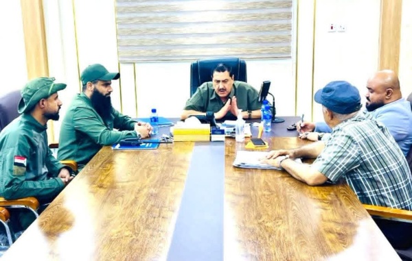 اللواء مطهر الشعيبي يشيد بجهود إدارتي البحث الجنائي ومكافحة المخدرات وارتباطهم الوثيق بنيابة الأمن والبحث