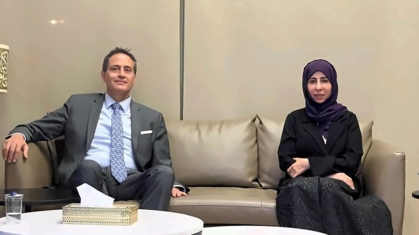 وزيرة الخارجية تصل العاصمة الأردنية عم ان في زيارة رسمية