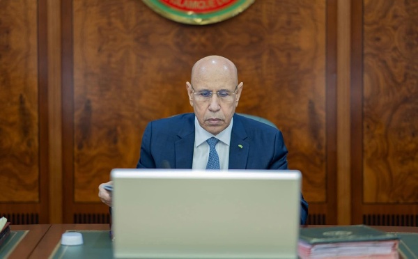 موريتانيا الغزواني يحث الوزراء على تسريع تنفيذ البرنامج الحكومي موريتانيا الغزواني يحث الوزراء على تسريع تنفيذ البرنامج الحكومي