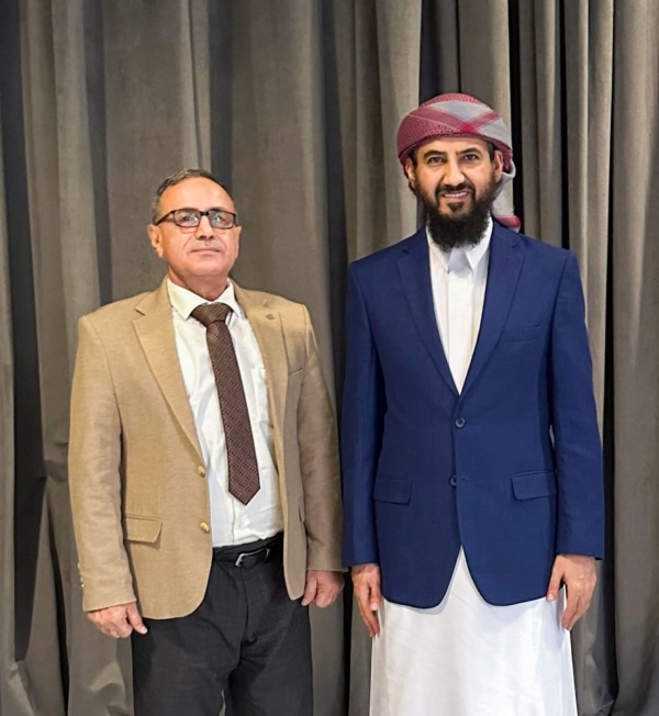 المحر مي يلتقي رئيس جامعة عدن ويشدد على دعم التعليم والبحث العلمي