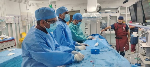 بعثة طبية قطرية تجري عمليات قسطرة القلب للأطفال في موريتانيا بعثة طبية قطرية تجري عمليات قسطرة القلب للأطفال في موريتانيا