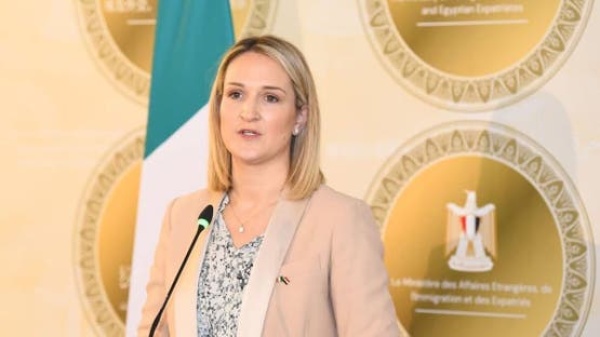 وزيرة خارجية أيرلندا تدين عنف المستوطنين في الضفة وزيرة خارجية أيرلندا تدين عنف المستوطنين في الضفة