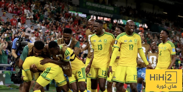منتخب جنوب أفريقيا يتقدم بالهدف الأول أمام كوريا الجنوبية