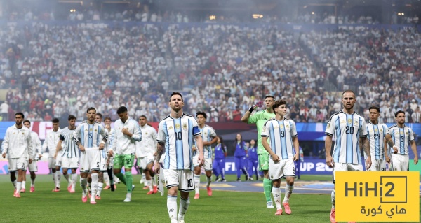 المنتخب الأرجنتيني عاش مباراة مصر كنهائي كأس العالم