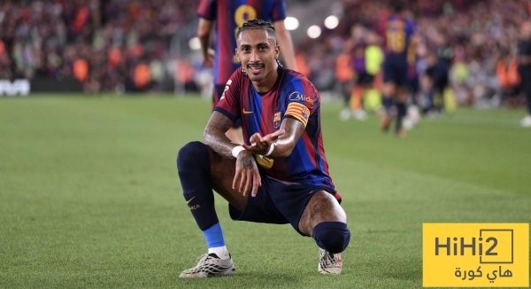 رافينيا يعيد أمجاد ميسي مع برشلونة في الدوري الإسباني