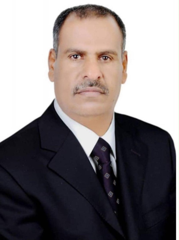 مستشار محافظة أبين الأستاذ عادل عبدالله حسين موسى يبارك ويؤيد قرارات المحافظ اللواء الدكتور مختار بن الخضر الرباش الهيثمي بشأن التكليفات الإدارية الجديدة مستشار محافظة أبين الأستاذ عادل عبدالله حسين موسى يبارك ويؤيد قرارات المحافظ اللواء الدكتور مختار بن الخضر الرباش الهيثمي بشأن التكليفات الإدارية الجديدة