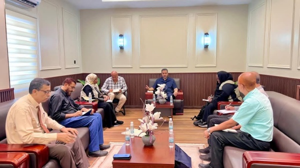 محافظ لحج يناقش مع وفد أوتشا توسيع التدخلات الإنسانية في المحافظة محافظ لحج يناقش مع وفد أوتشا توسيع التدخلات الإنسانية في المحافظة