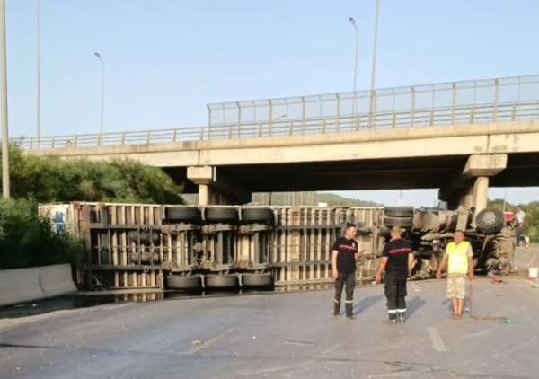 حادث مرور خطير بطريق تونس الحمامات واختناق مروري كبير خبر عاجل حادث مرور خطير بطريق تونس الحمامات واختناق مروري كبير خبر عاجل