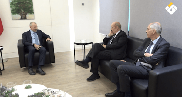 باسيل بحث مع الموفد الفرنسي التطورات السياسية في لبنان قناة المنار