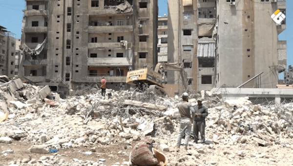 تقرير مصور اتحاد بلديات الضاحية يستكمل حصر المباني المتضررة قناة المنار تقرير مصور اتحاد بلديات الضاحية يستكمل حصر المباني المتضررة قناة المنار