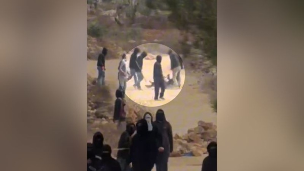لحظة تعرض الصحفية هايدي ليفين لهجوم من مستوطنين إسرائيليين في الضفة الغربية لحظة تعرض الصحفية هايدي ليفين لهجوم من مستوطنين إسرائيليين في الضفة الغربية