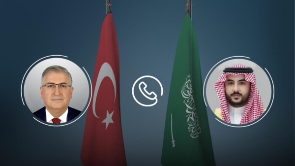 مباحثات هاتفية تركية سعودية حول قضايا الدفاع والأمن مباحثات هاتفية تركية سعودية حول قضايا الدفاع والأمن