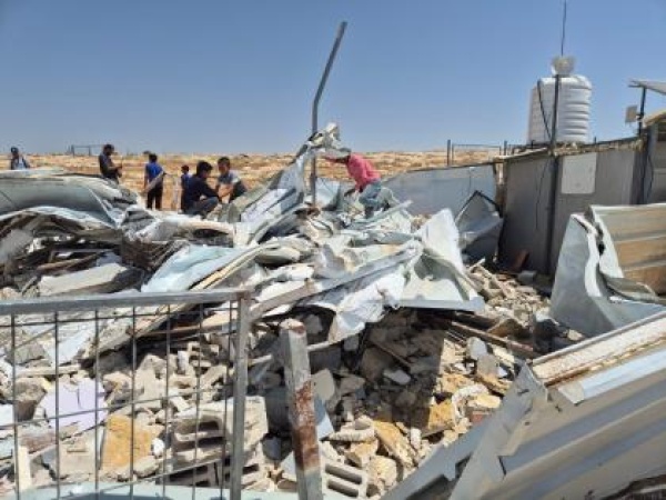 التربية هدم الاحتلال جزء من مدرسة شعب البطم في يطا جريمة جديدة بحق التعليم الفلسطيني