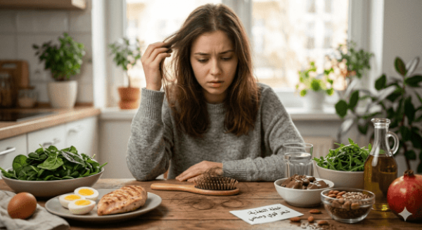 الغذاء أول ا أخصائية تغذية لـ راية هذه الفحوصات والخطوات تنقذ شعرك من التساقط