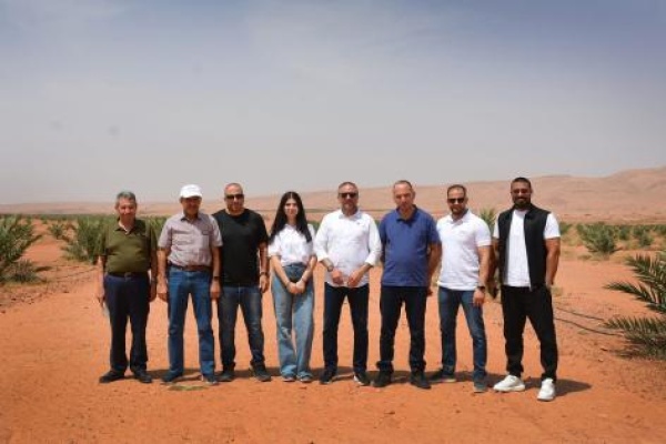 متابعة ميدانية لمشروع تالا الزراعي في المغرب بحضور نخبة من الخبراء والمستثمرين وإدارة النبالي والفارس