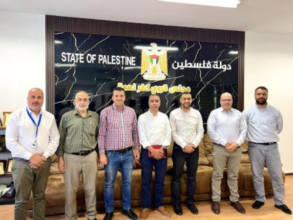 مصلحة مياه محافظة القدس ومجلس قروي كفر نعمة يبحثان تعزيز التعاون واستدامة الخدمات وتطويرها مصلحة مياه محافظة القدس ومجلس قروي كفر نعمة يبحثان تعزيز التعاون واستدامة الخدمات وتطويرها