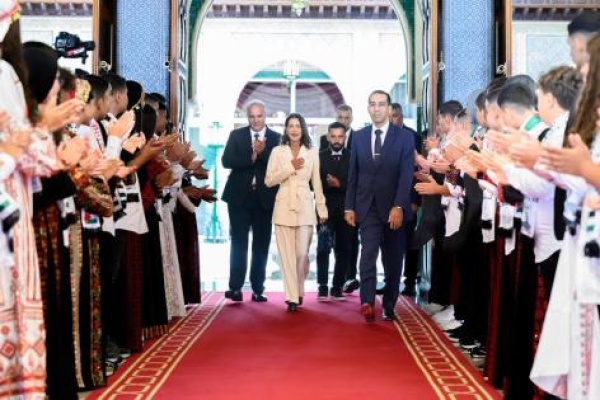 الرباط الأميرة للا مريم تستقبل الأطفال المقدسيين المشاركين في مخيم منارة السلام