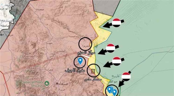 شرق صنعاء في دائرة الترقب مصادر عسكرية تتحدث عن أهمية أربعة مواقع في مسار المواجهات شرق صنعاء في دائرة الترقب مصادر عسكرية تتحدث عن أهمية أربعة مواقع في مسار المواجهات