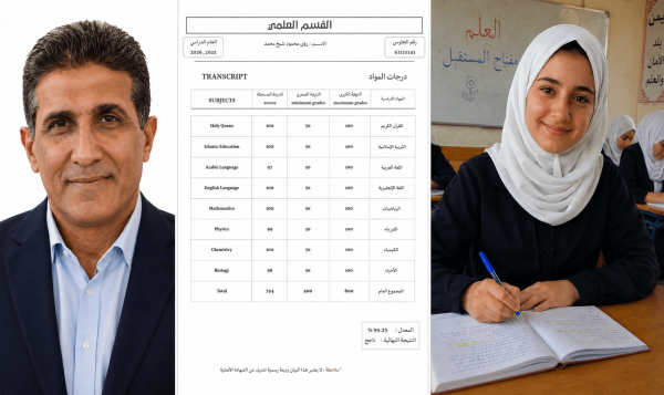 عاجل الكشف عن السبب الرئيسي لعدم إدراج الطالبة السورية رؤى ضمن قائمة أوائل الجمهورية