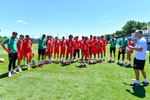 مونديال 2026 المنتخب المغربي يجري حصة تدريبية أخيرة بنيوجيرسي تأهبا لمواجهة اسكتلندا