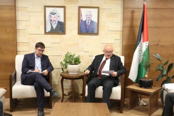 حجاوي يؤكد أهمية الدعم الألماني لقطاع الحكم المحلي ويدعو لتوسيع مجالاته