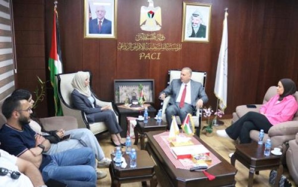المؤسسة الفلسطينية تستقبل المكتب الحركي لوزارة الاتصالات وتكنولوجيا المعلومات المؤسسة الفلسطينية تستقبل المكتب الحركي لوزارة الاتصالات وتكنولوجيا المعلومات
