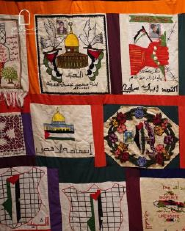 رام الله مركز خليل السكاكيني يستعد لافتتاح معرض ذكراهم المطرز بأيدي عائلات الشهداء
