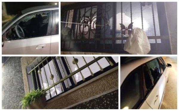 مستوطنون يهاجمون منازل المواطنين في ياسوف شرق سلفيت مستوطنون يهاجمون منازل المواطنين في ياسوف شرق سلفيت