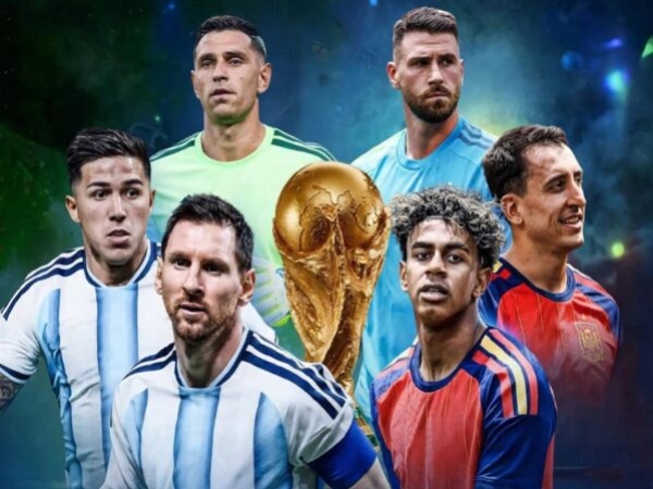 نهائي مونديال 2026 الأرجنتين تطارد النجمة الرابعة وإسبانيا تبحث عن لقبها الثاني نهائي مونديال 2026 الأرجنتين تطارد النجمة الرابعة وإسبانيا تبحث عن لقبها الثاني
