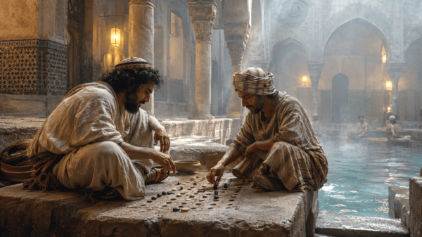 تم العثور على لعبة لوحية فريدة من نوعها في الحمام المغربي الذي يعود تاريخه إلى القرن التاسع تم العثور على لعبة لوحية فريدة من نوعها في الحمام المغربي الذي يعود تاريخه إلى القرن التاسع