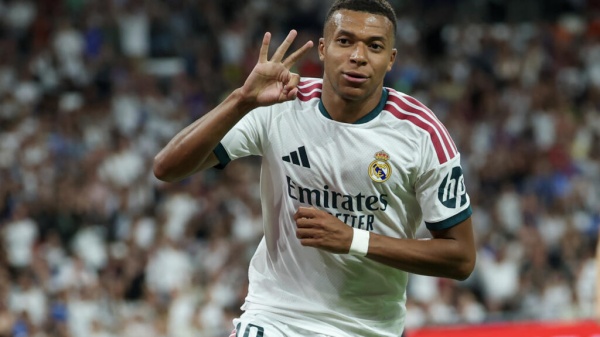 بطولة إسبانيا مبابي يقود ريال مدريد إلى فوز كبير على سوسييداد