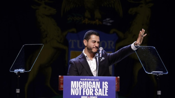 عبد الرحمن السيد المعار ض لدعم إسرائيل مرشح الديموقراطيين لمجلس الشيوخ عن ميشيغن عبد الرحمن السيد المعار ض لدعم إسرائيل مرشح الديموقراطيين لمجلس الشيوخ عن ميشيغن