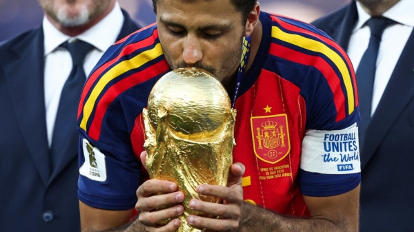 مونديال 2026 الإسباني رودري أفضل لاعب في البطولة مونديال 2026 الإسباني رودري أفضل لاعب في البطولة