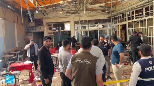 مقتل 9 أشخاص بانفجار عبوة ناسفة في مقهى بوسط العاصمة السورية دمشق مقتل 9 أشخاص بانفجار عبوة ناسفة في مقهى بوسط العاصمة السورية دمشق