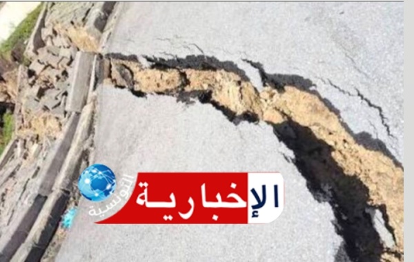 تنبيه انزلاقات أرضية بهذه الطريق الوطنية بسبب الأمطار