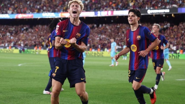 الدوري الإسباني برشلونة يواصل انطلاقته المثالية بثنائية أمام أتلتيك بلباو