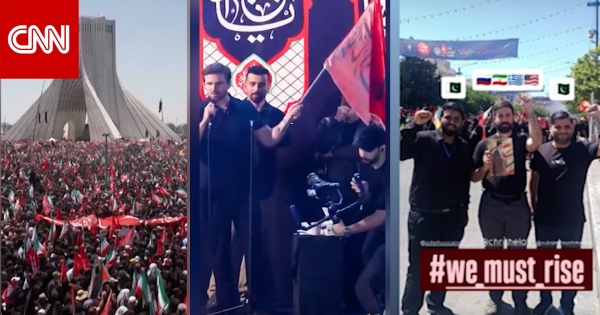 لماذا يحضر المؤثرون الأمريكيون جنازة المرشد الأعلى الإيراني مراسلة cnn توضح لماذا يحضر المؤثرون الأمريكيون جنازة المرشد الأعلى الإيراني مراسلة cnn توضح
