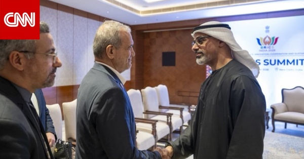 الرئيس الإيراني اتفقنا مع ولي عهد أبوظبي على تجاوز الماضي