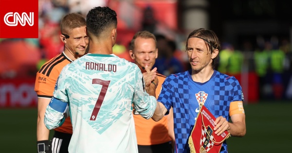 المونديال هذا ما فعله مودريتش عند رؤيته لرونالدو في مباراة كرواتيا والبرتغال المونديال هذا ما فعله مودريتش عند رؤيته لرونالدو في مباراة كرواتيا والبرتغال
