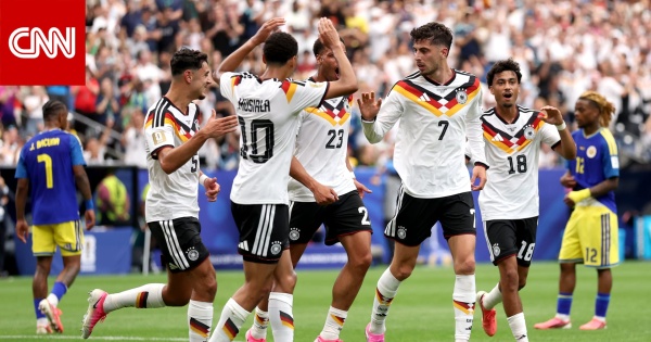 كأس العالم ألمانيا تقسو على كوراساو في مباراة شهدت هدف تاريخي لصاحب الظهور الأول كأس العالم ألمانيا تقسو على كوراساو في مباراة شهدت هدف تاريخي لصاحب الظهور الأول