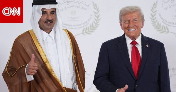 اتصال هاتفي بين ترامب وأمير قطر وسط تقدم في مفاوضات إيران