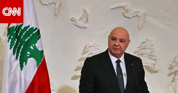 جوزاف عون لن نقبل إلا بزوال الاحتلال الإسرائيلي عن جنوب لبنان جوزاف عون لن نقبل إلا بزوال الاحتلال الإسرائيلي عن جنوب لبنان
