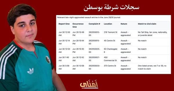 حقيقة اعتداء مغاربة على طفل جزائري في مونديال 2026 حقيقة اعتداء مغاربة على طفل جزائري في مونديال 2026