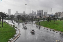 weather office ends jeddah rain warning