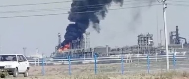 russian refinery returns to operations after drone strike